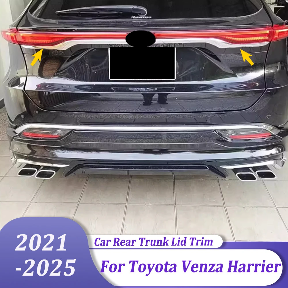 

Задняя крышка багажника, защитная накладка для задних ворот, внешние автомобильные аксессуары для Toyota Venza Harrier 2020 2021 2022 2023 2024 2025