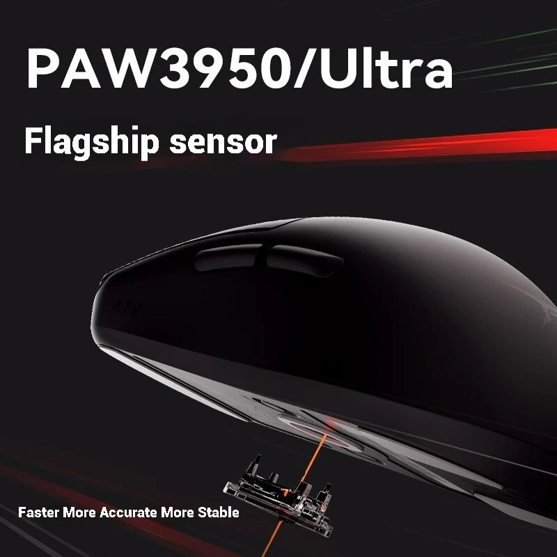 ATK Blazing Sky F1 Ultimate Gaming Mouse PAW3950 Pro Nordic52840 8000Hz Dual Mode Wireless 38g Ultra Lightweight Esport Fps mice