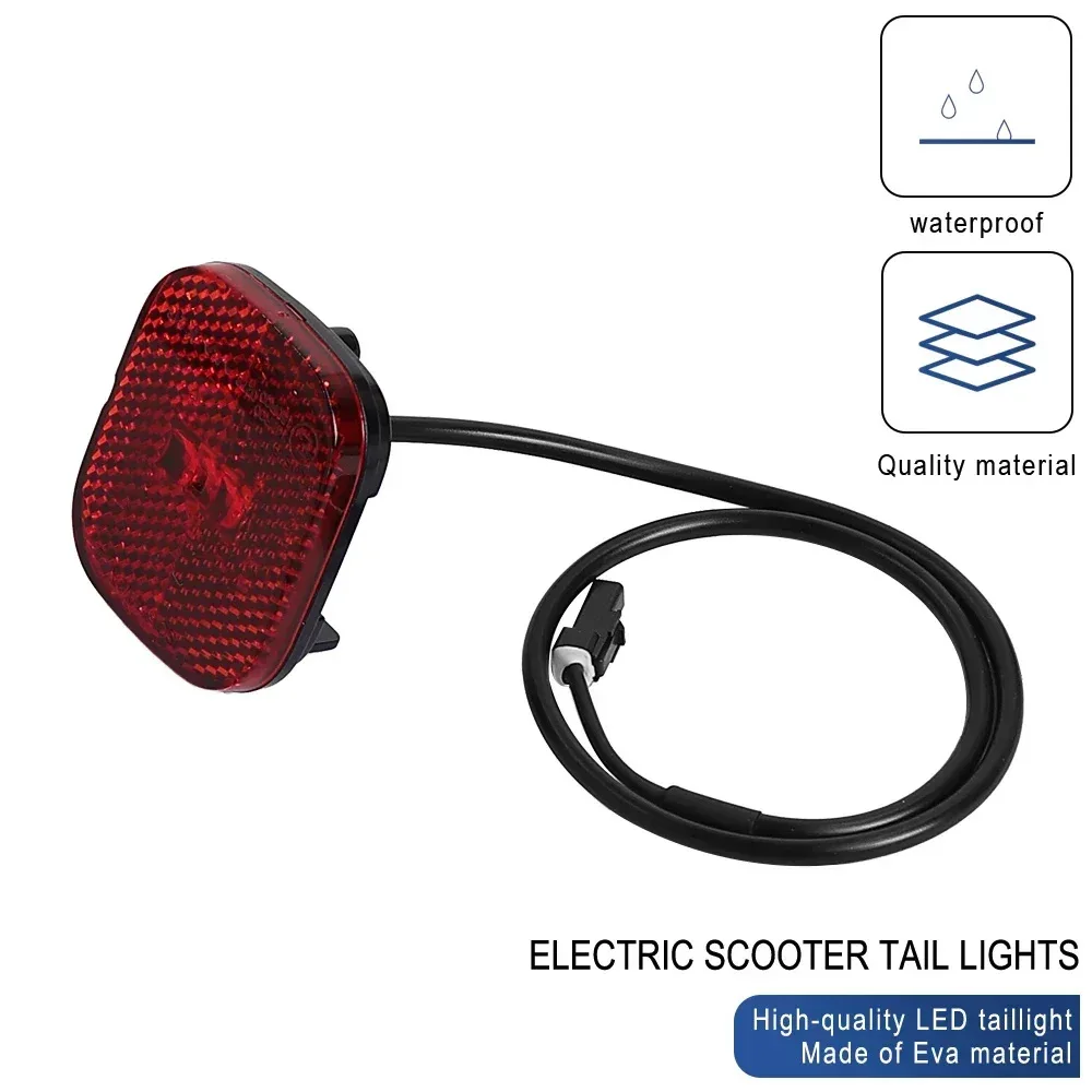 

Waterproof Rear Taillight for/Ninebot ZT3 Pro Electric Scooter Brake Light Rear Fender Light LED Lamp