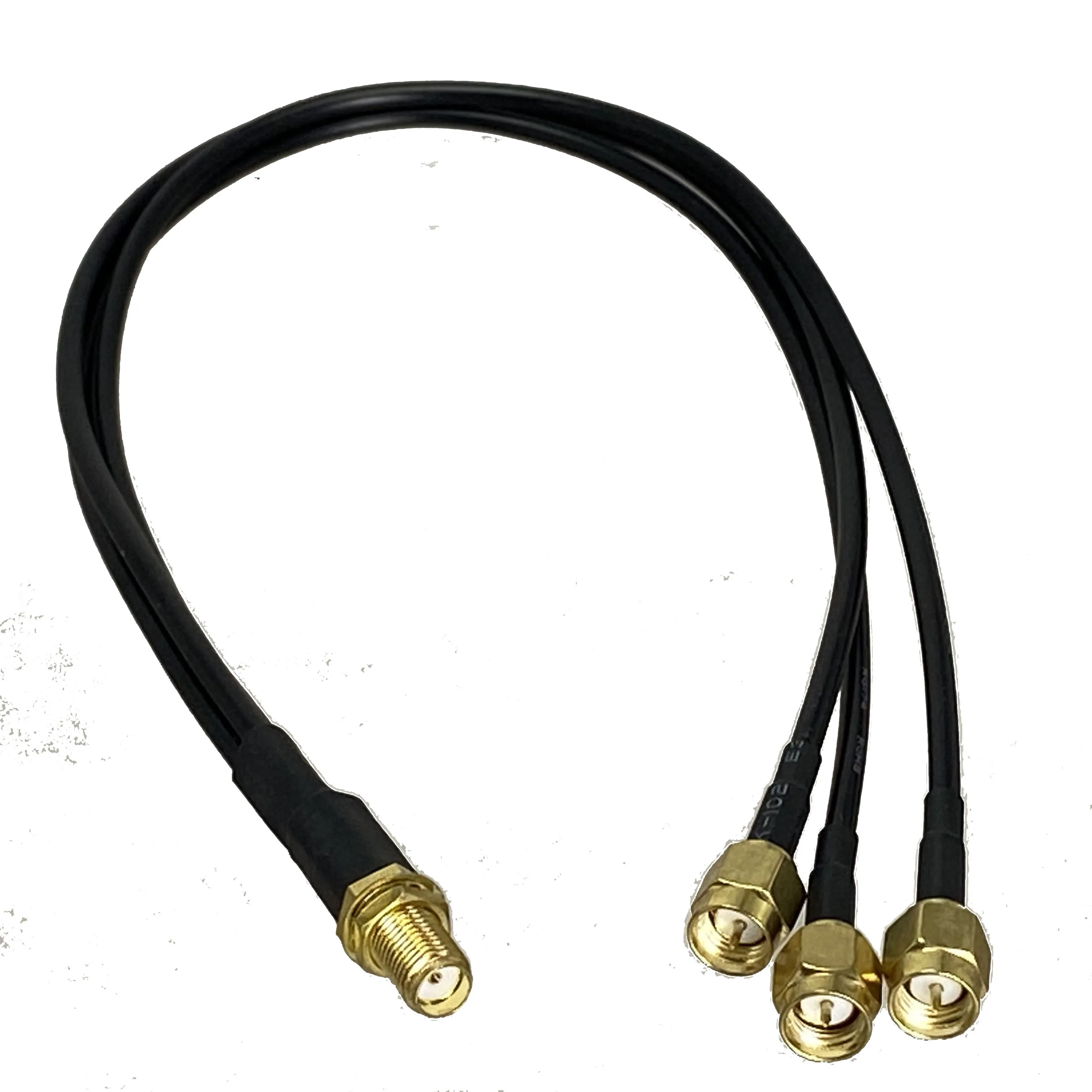 Rg174 sma bulkhead mulkhead מחבר מחבר firtter rf bugin כבל 6 אינץ ~ 10ft