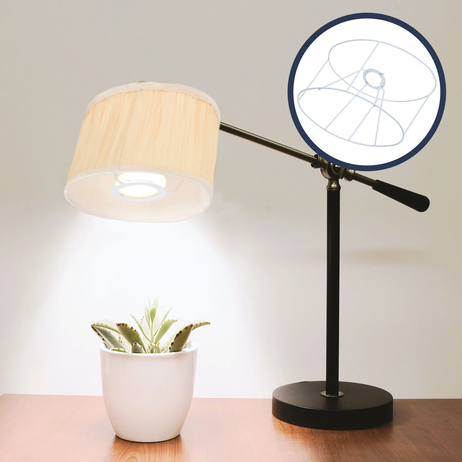 Metal Lampshade Frame Diy Vintage Light Cage Light Bracket Lamp Shade Cage Frame Light Bulb Guard Chandelier Lighting Stand