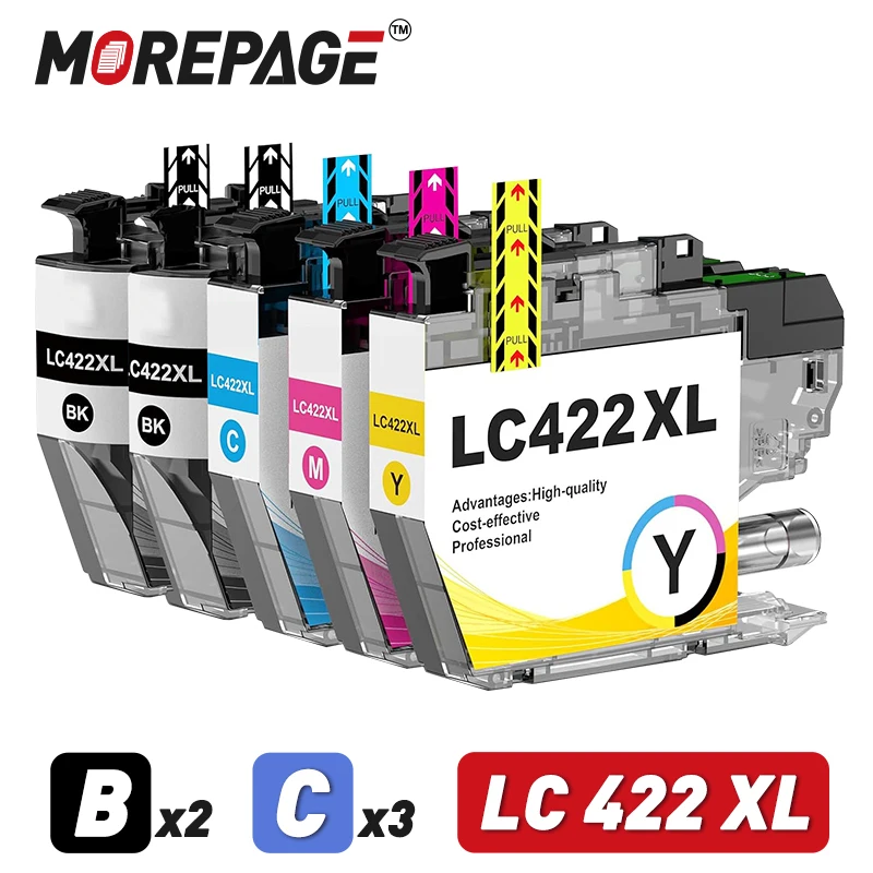 

LC422 XL Ink Cartridge LC422XL high Capacity Compatible For Brother MFC-J5340DW MFC-J5345DW MFC-J5740DW MFC-J6540DW J6940DW