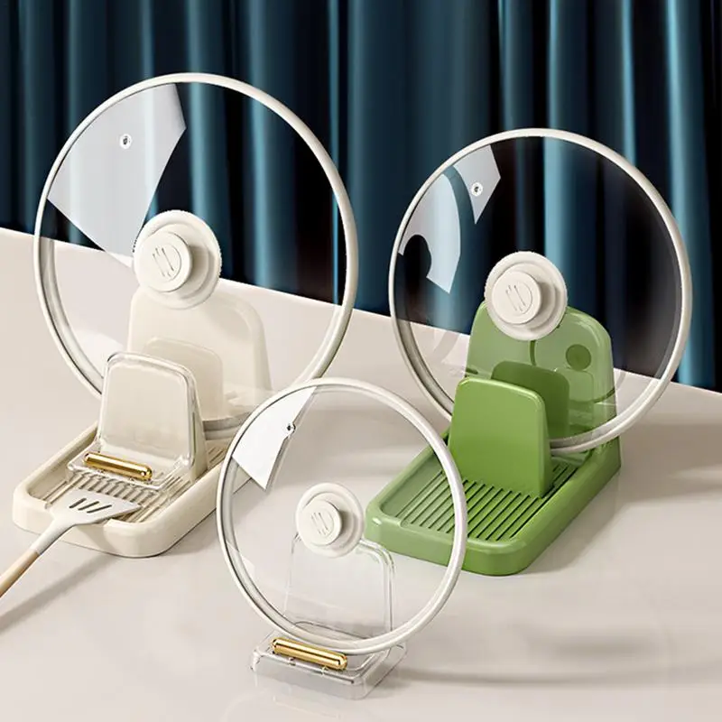 Kitchen Cabinet Organizers For Pots And Pans Foldable Stainless Steel Plate Dish Holder Shelf Tableware Multifunctional Rack