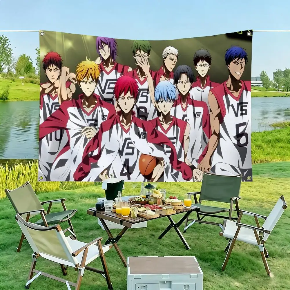K-kuroko's B-basketball Anime Flags Flag Suitable For Party Club Outdoor Interior Wall Art Decoration Banner Gift