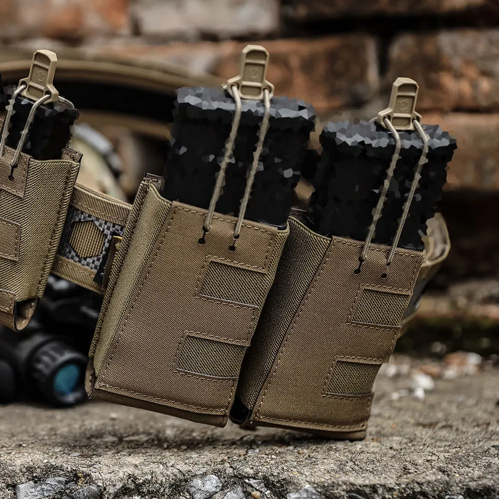 

Тактический двойной подсумок Emersongear V-SHAPE для магазинов 556/762, легкий, быстросъемный, для охоты и тренировок, нейлон
