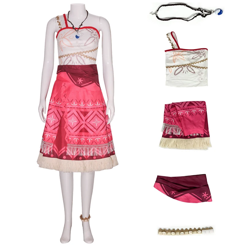 

Moana Cosplay Costume Moana Cos Suit Maui Moana Same Stage Performance Costume