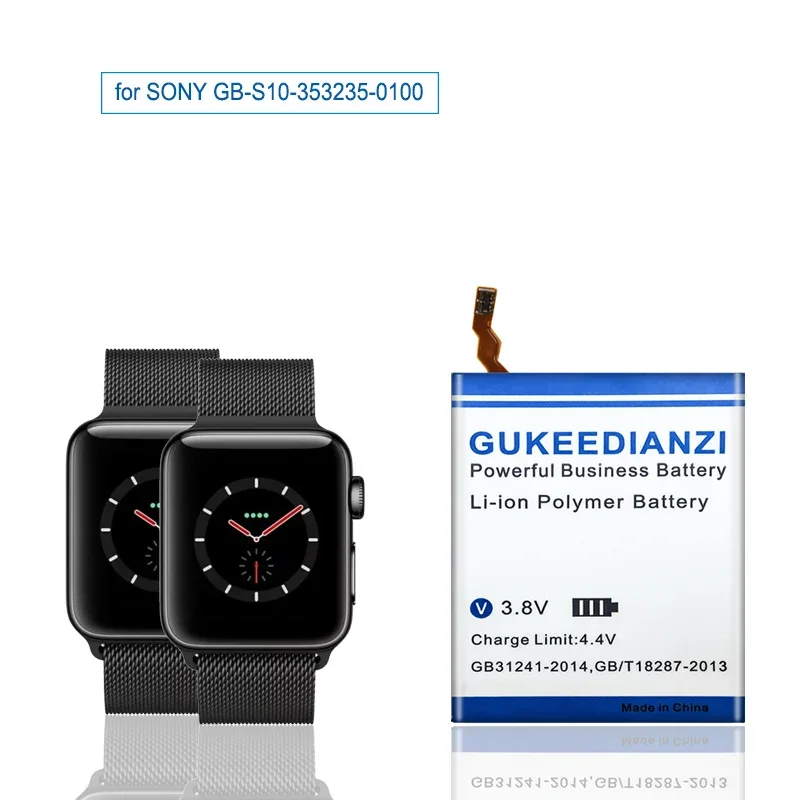 850mAh GB-S10-353235-0100 Watch Battery For SONY SmartWatch 3 SW3 SWR50 3SAS High Capacity