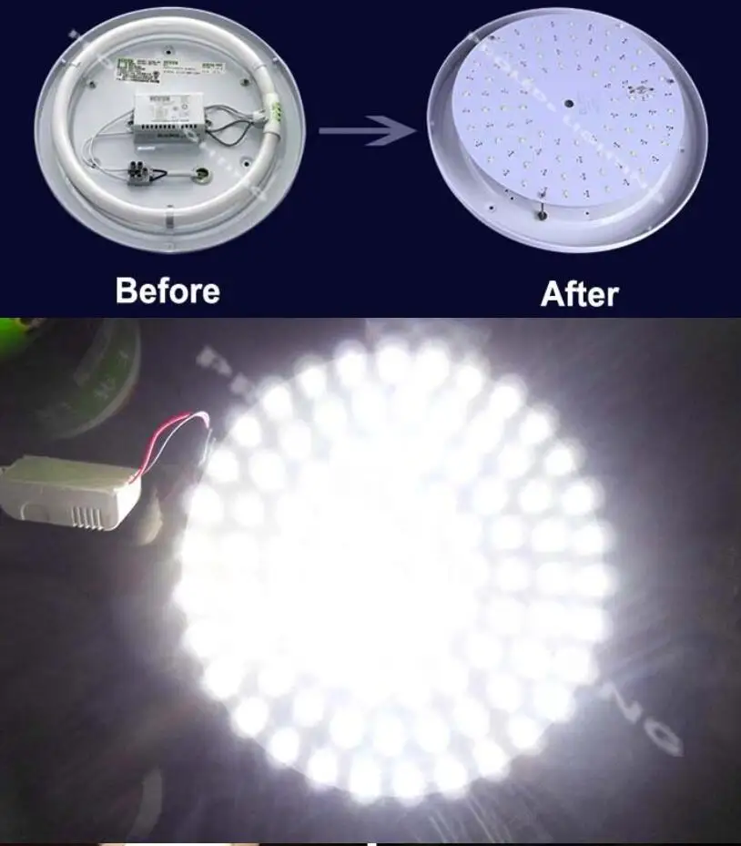 Plafoniera stoppino luce replacement15W 20W/30W/40W / led montaggio superficiale LED plafoniera cemento sorgente luminosa