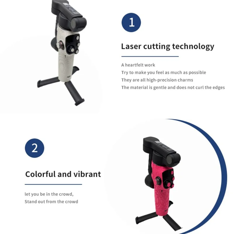Adesivo absorvente de suor antiderrapante adesivo protetor anti-arranhões decalques confortáveis para dji osmo mobile 7/7pro-elec