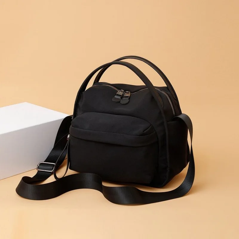 

Stylish Leather Crossbody Bag Women Breathable Lining Magnetic Zipper Closure Detail Lightweight All-Match Commuter Bag​