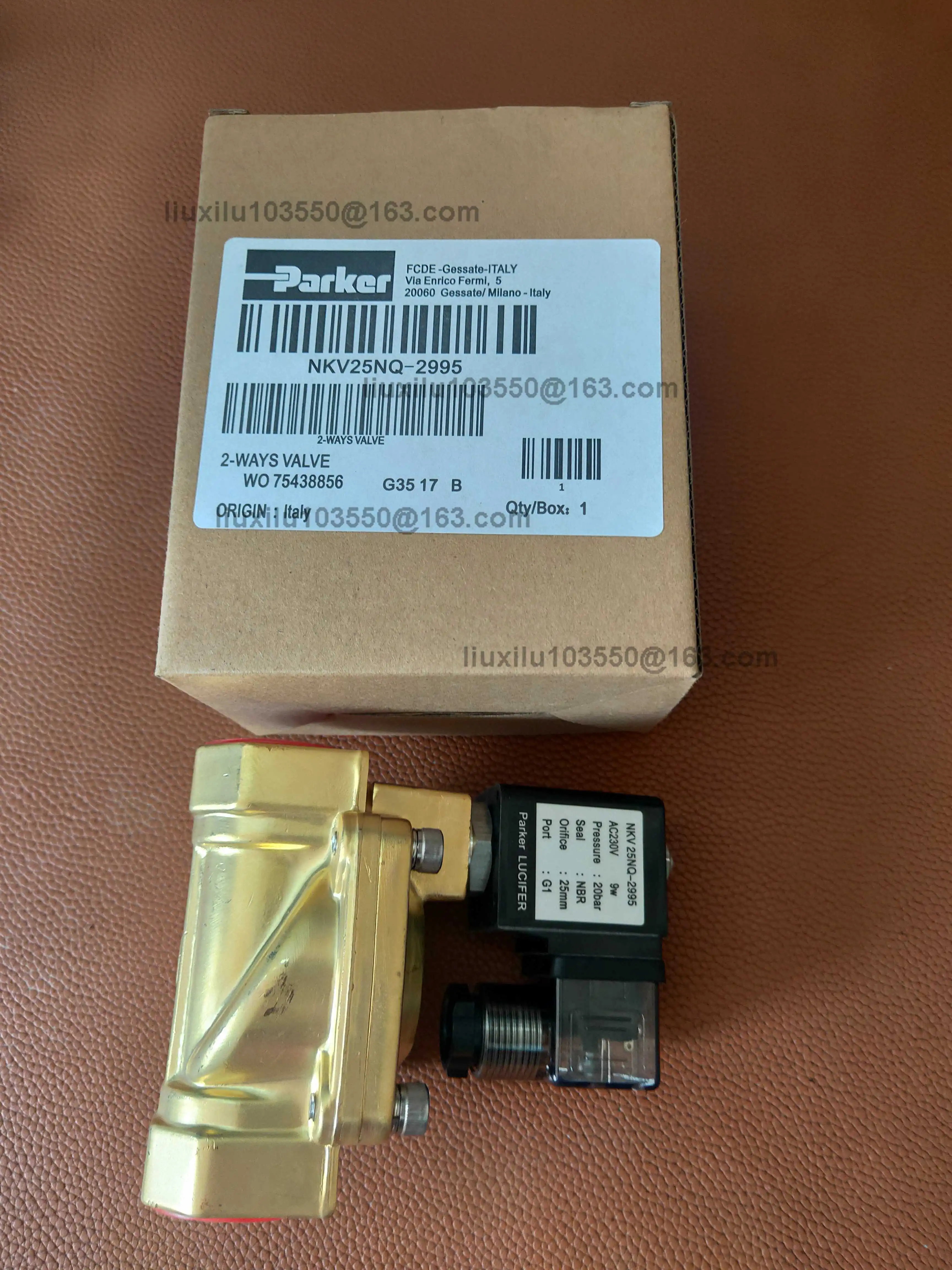 

NKV25NQ-2995 для электромагнитного клапана Parker G1 20 бар