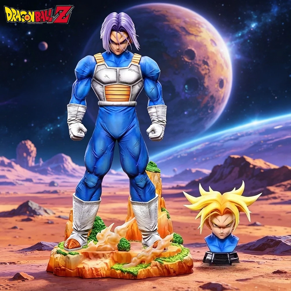 29-センチメートルアニメドラゴンボールフィギュアトランクスアクションフィギュア-pvc-トランクス像デスクトップ装飾品コレクションモデルおもちゃギフト