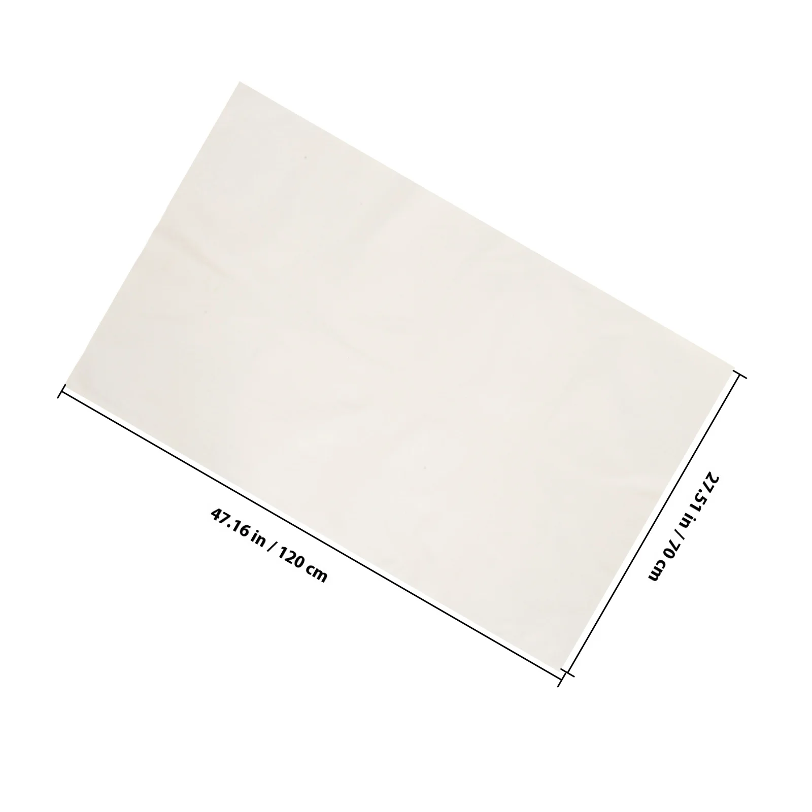 Panno per lievitazione del pane in lino, non sbiancato, riutilizzabile, per impasto, per cottura a lievitazione lieve, pasticceria, copertura per ciotola in tessuto