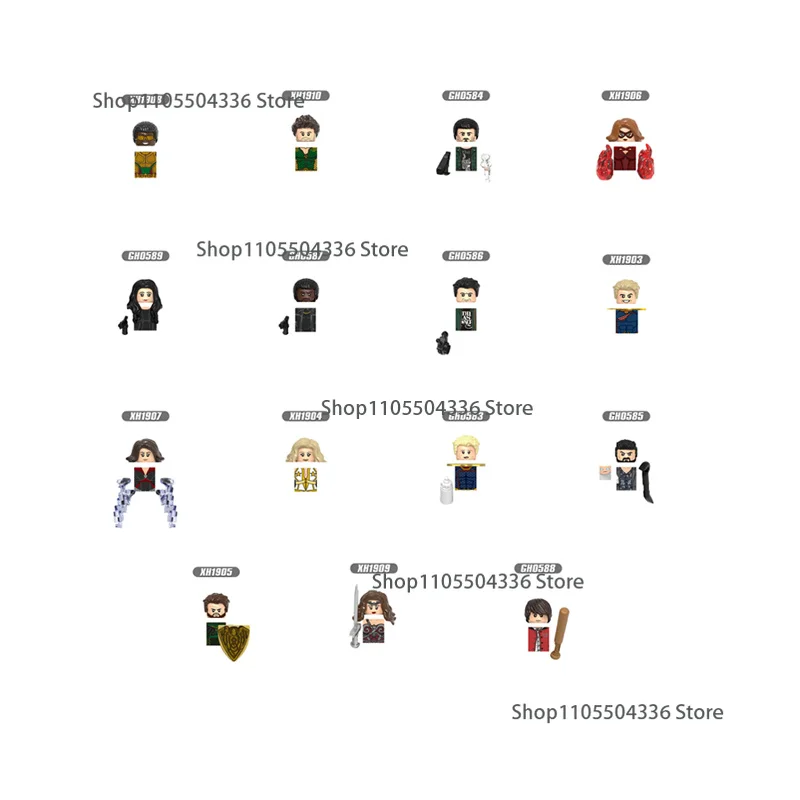 X0337 G0174 Building Blocks Mini action toy dolls assemble Toys Gift Model Dolls Ornament Birthday Gifts X1903 X1910 G0583 G0589