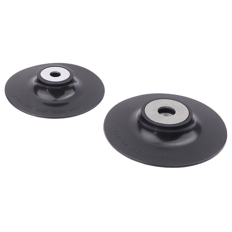 4-7 ''Harsvezel Backing Pad Disc Back-Uppad Tool 12200 Rpm Stalen Papierlade Voor Haakse Slijper