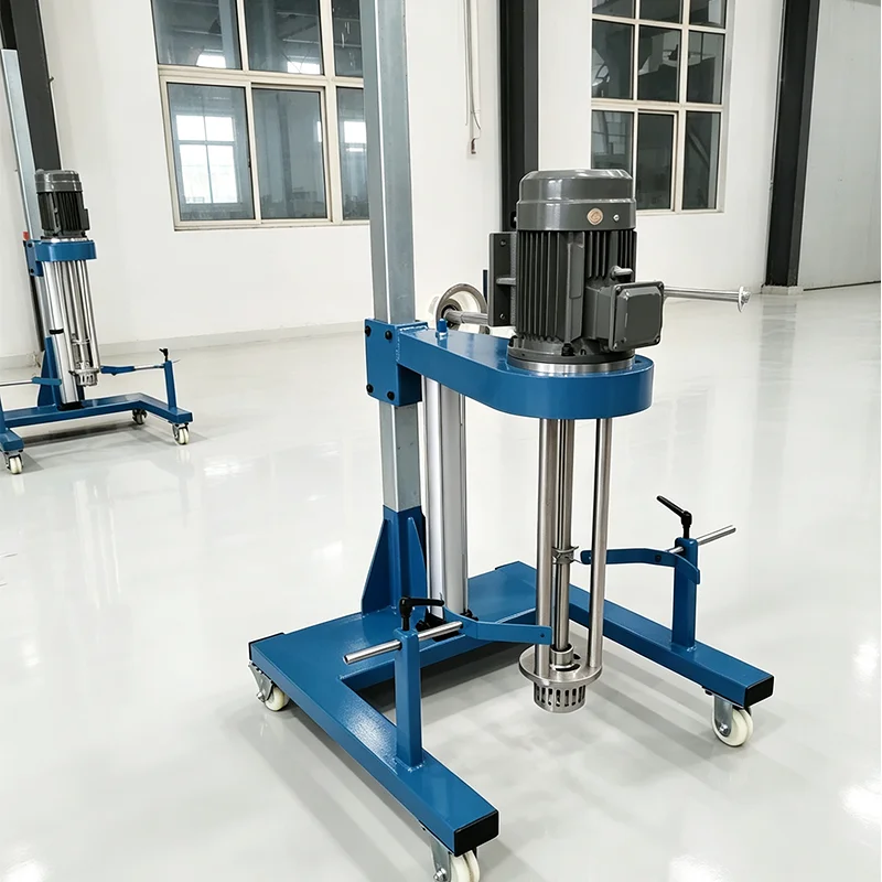 Industrial Pneumatic Lifting Vacuum Emulsifier Daily Chemical Cream Lotion Homogenizing Production Machine