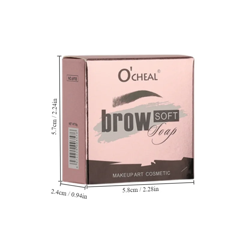 โปร่งใส Wild Brow จัดแต่งทรงผมครีมคิ้วพร้อมแปรงเจลไม่มีสี Shaping Eyebrow GEL สบู่ WAX CLEAR Eyebrow Cream