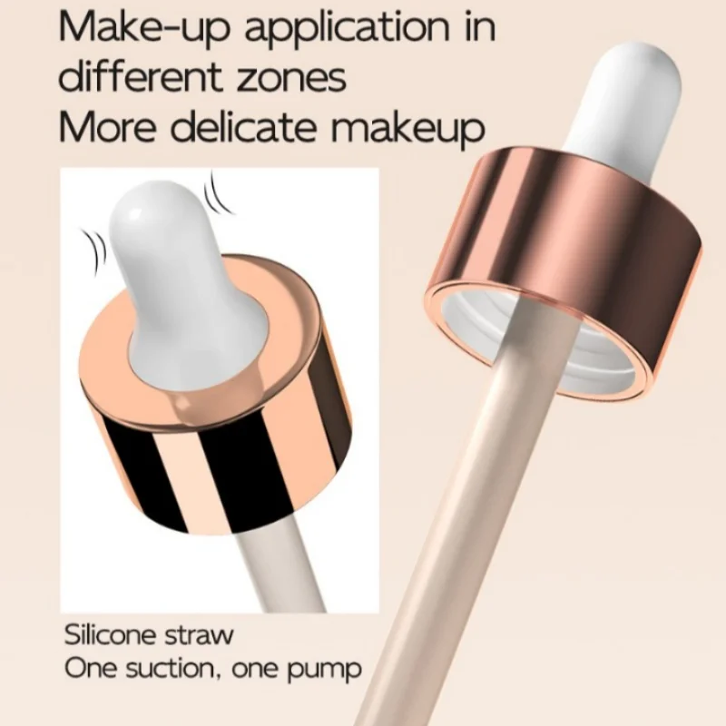 Base líquida fosca natural de 3 cores, à prova d'água, controle de óleo, base líquida de longa duração, creme facial fosco, corretivo