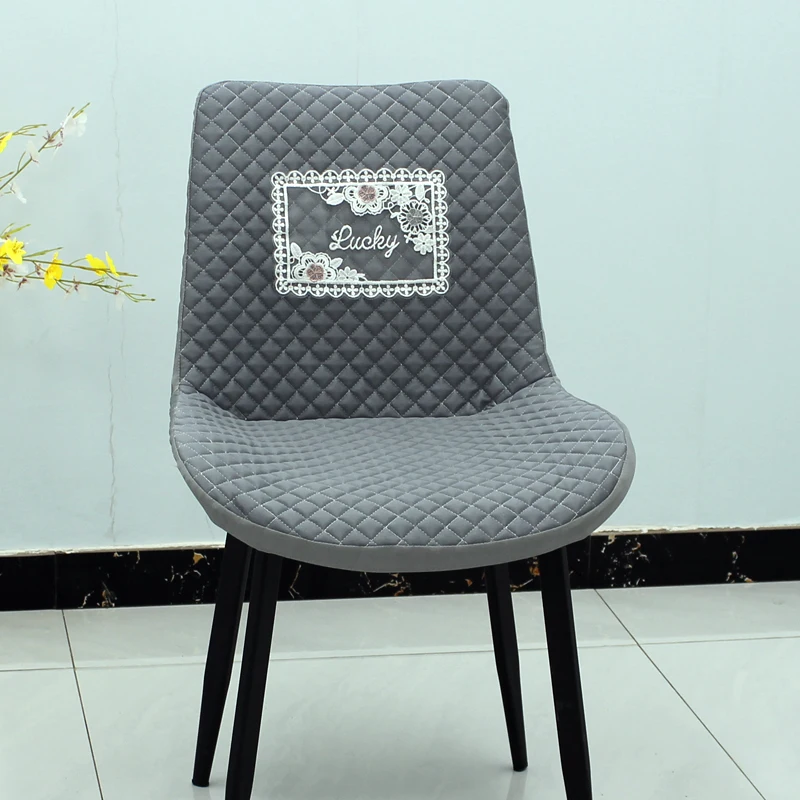 

Luxury High-end Dining Chair Covers Elastic Chair Slipcover Hotel Wedding Kitchen Banquet Chairs Seat Protector Backrest Cover
