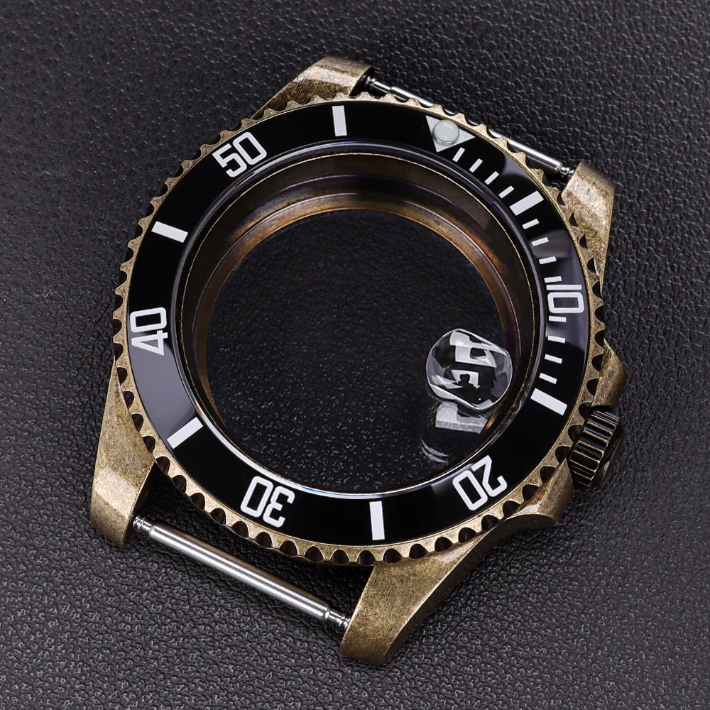

40mm 6 color Diving Watch Case Stainless Steel watch parts for NH35 NH36 NH34 NH38 NH70 NH72 Movement Water-Resistant 29mm Dial