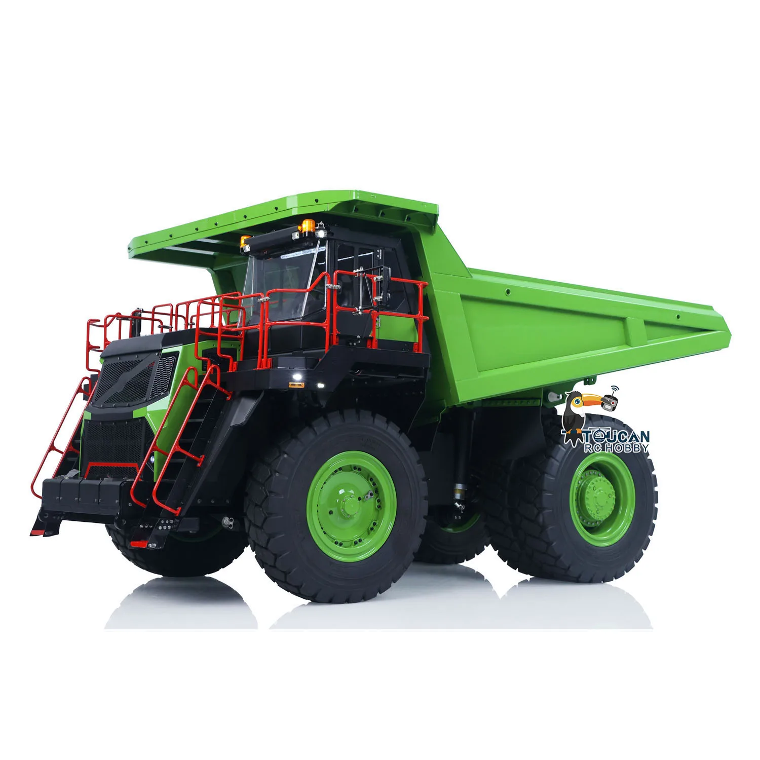 Toy LESU RTR 1/16 Aoue R100E Metal Hydraulic RC Mine Truck Mining Tipper Construction Truck PL18EV Lite Radio Dumper Car Machine