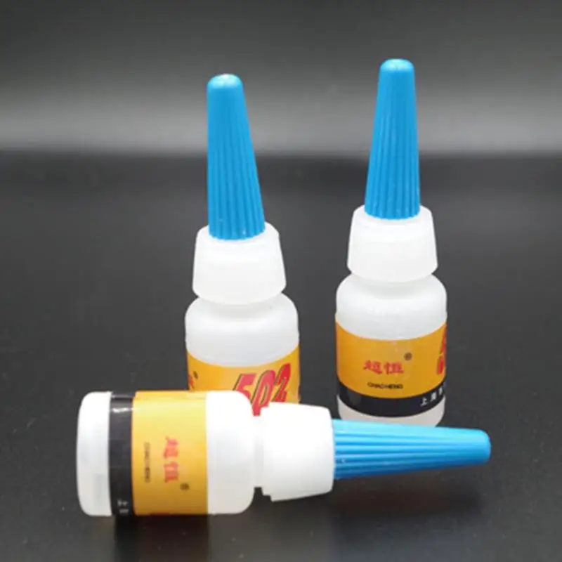 1Pcs 502 Quick-drying Super Glue Instant Cyanoacrylate Adhesive Strong Bond Fast Crafts Repair Super Glue