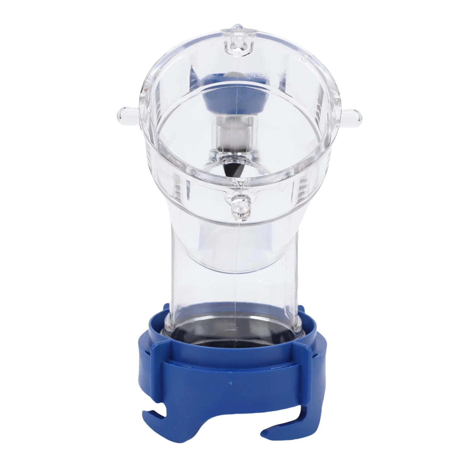 RV Waste Tank Rinser OEM Replacement With Backflow Preventer Transparent Window 45 Degree Flush Valve for RV Trailer