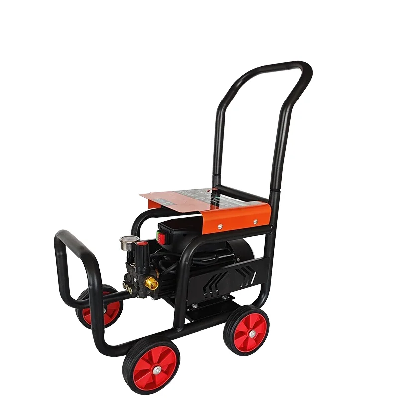 2.6kW Electric High-Efficiency Smart Controller Hose Reel Pressure Washer 8MPa Garden Patio 4S Car Wash Farm Cleaning 12-Month