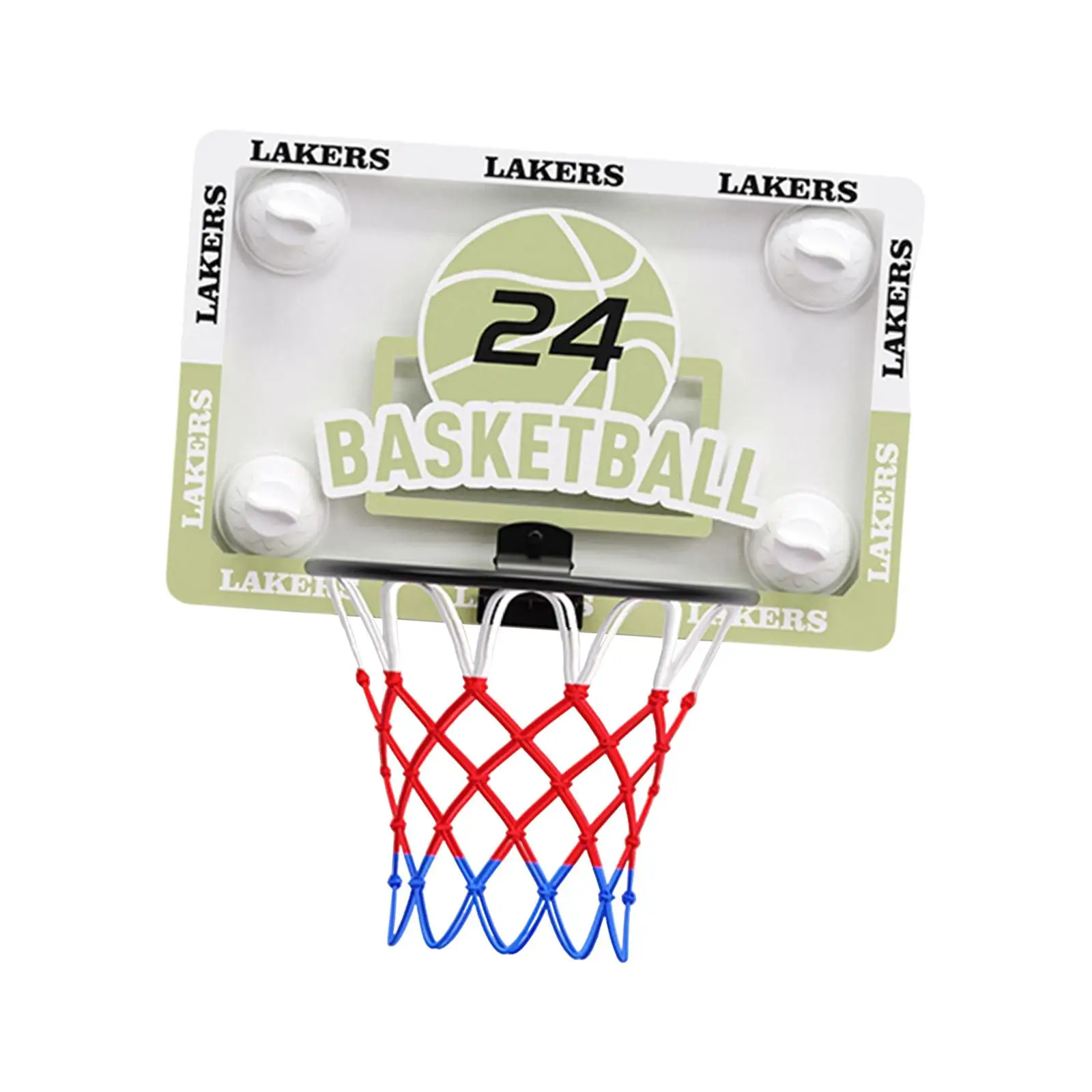 

Basketball Hoop Foldable Accessories Heavy Duty Backboard Games Toys for Backyard Dorm Room Family Apartments over The Door