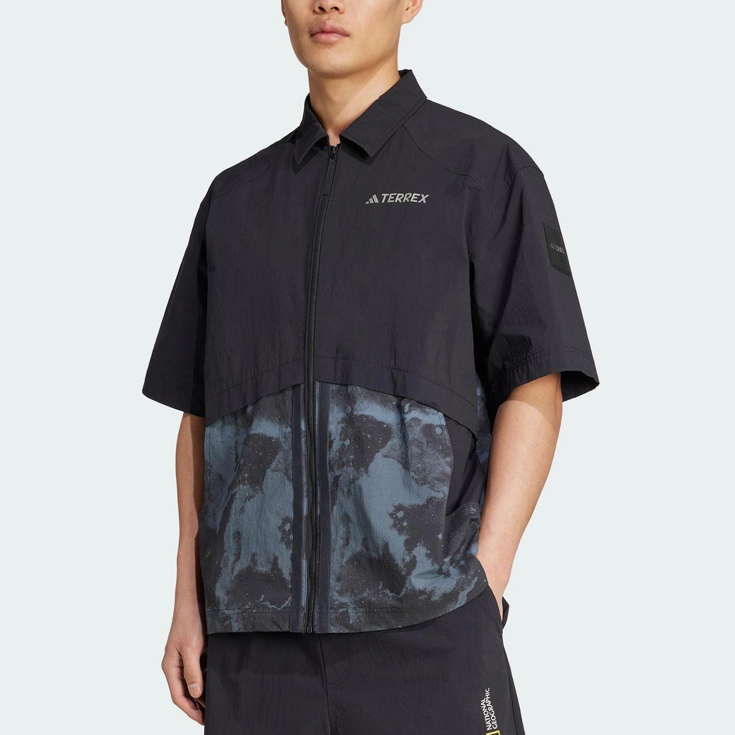 

Adidas Original Summer Men's Loose UV Protection Sports Short Sleeve Shirt JD5947