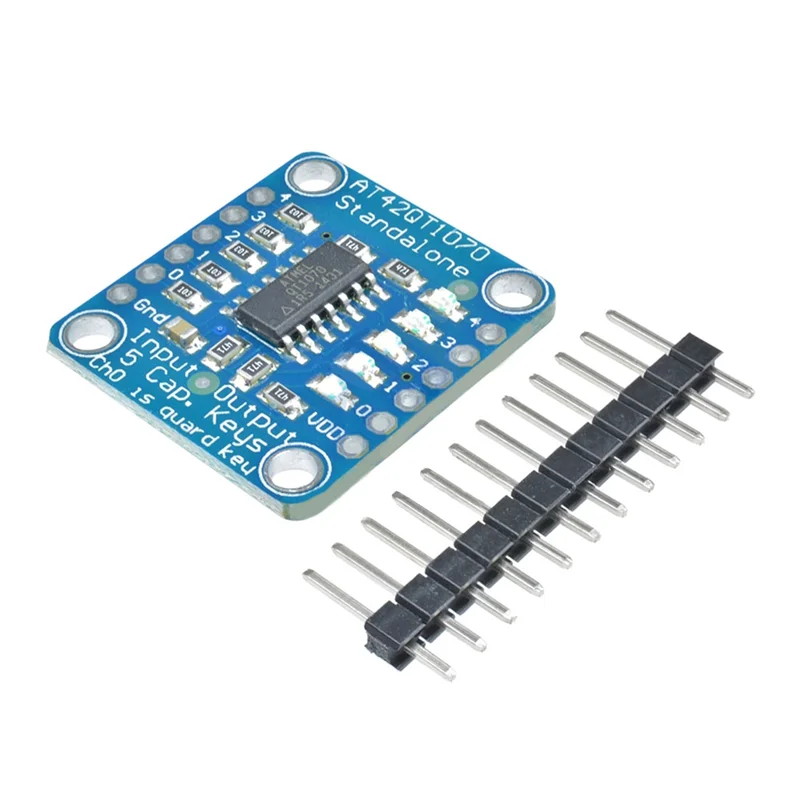 

Superb Standalone 5 Key Conductive Pad 5-Key Capacitive Touch Pad DIY Electronic Indicator Multiple Capacitive Sensing