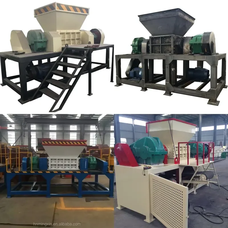 Crusher Hot Type Recycling Waste Wood Cardboard Carton Paper Scrap Metal Bottle Crusher Shredder Machine