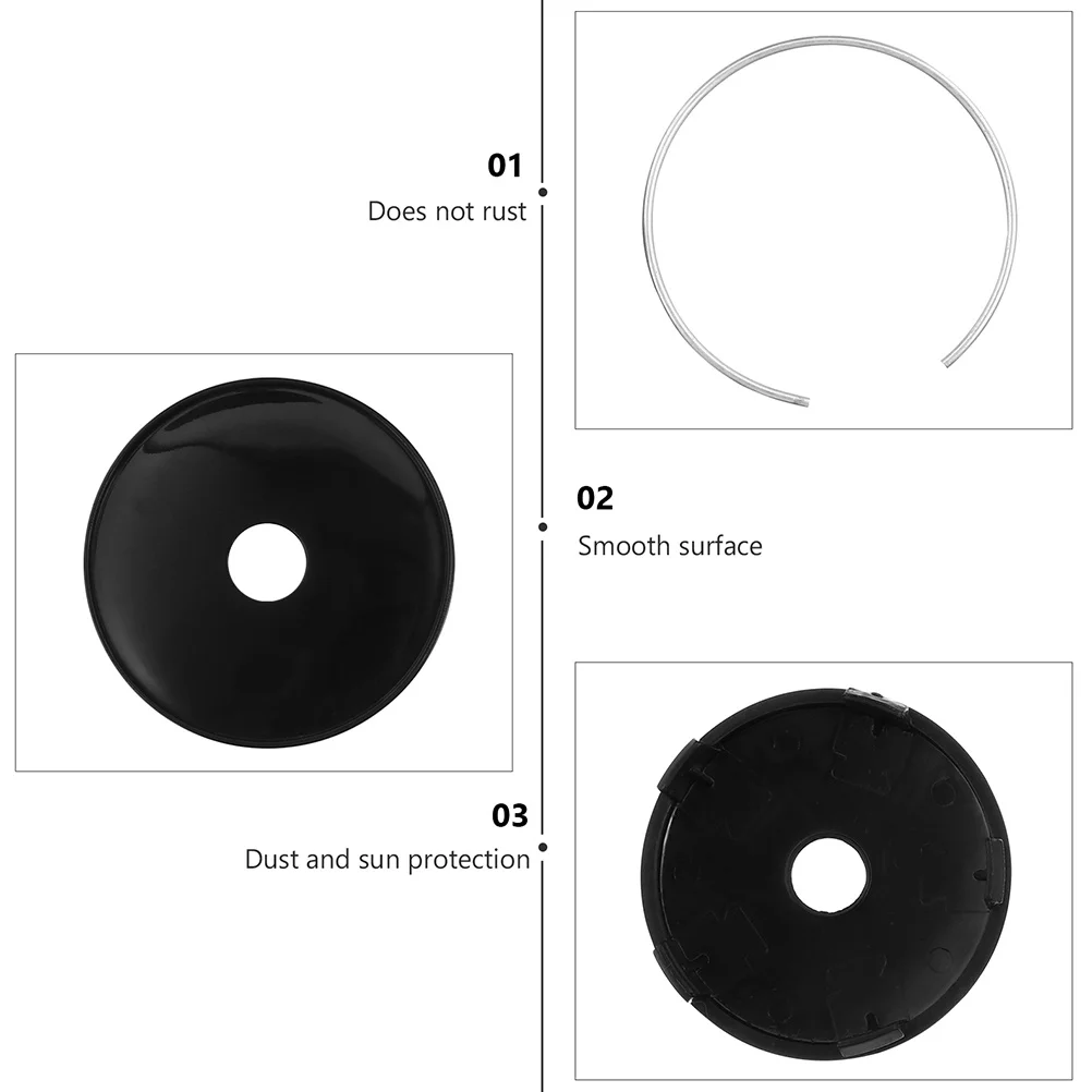 8 قطعة قبعات محور العجلة المركزية التصميم الكلاسيكي مقاومة الطقس السيارات حافة تجديد يغطي لتزيين السيارة غطاء محور السيارات #5