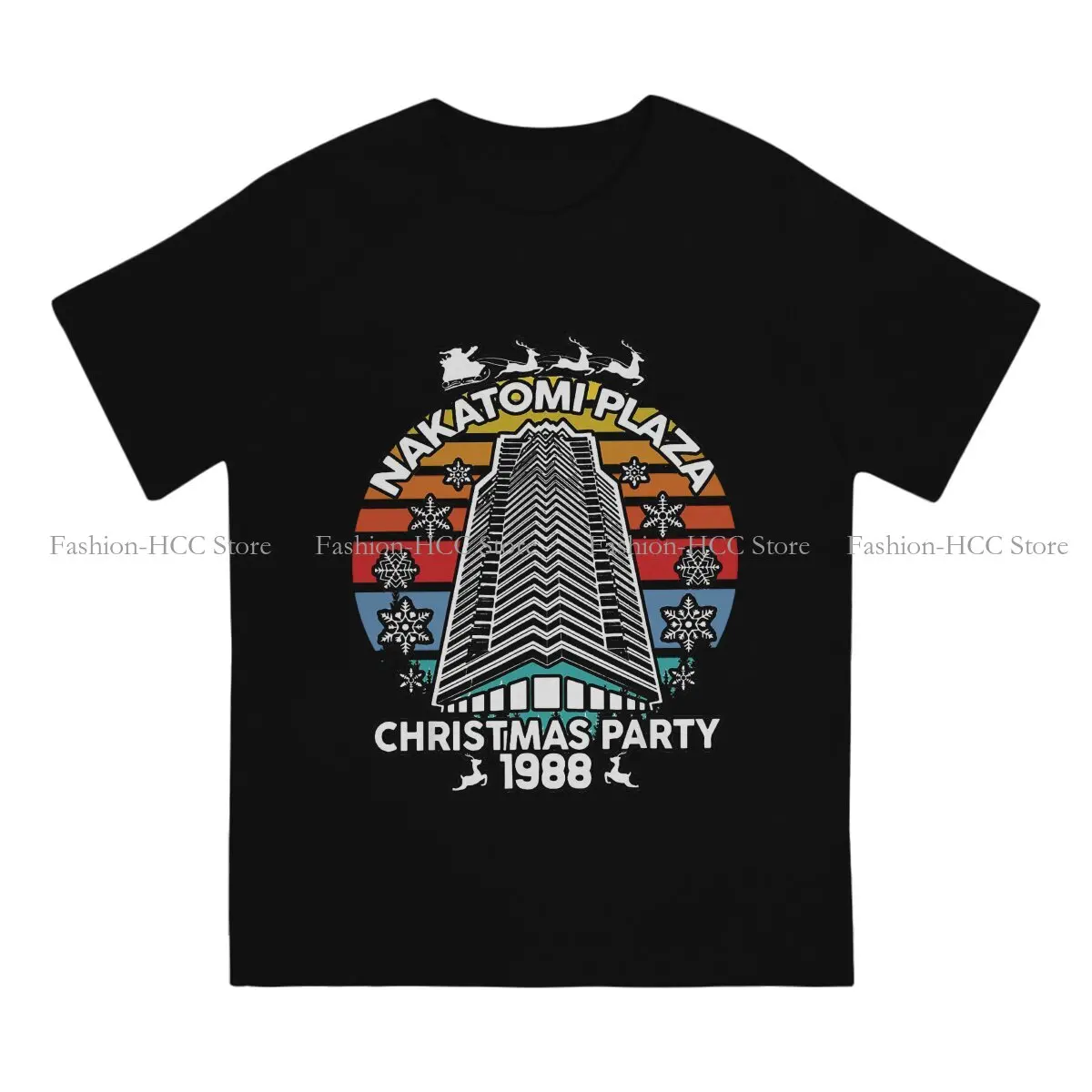 Nakatomi Plaza Style Polyester TShirt Die Hard Movie Christmas Party 1988 Bruce Willis Comfortable Creative Gift T Shirt