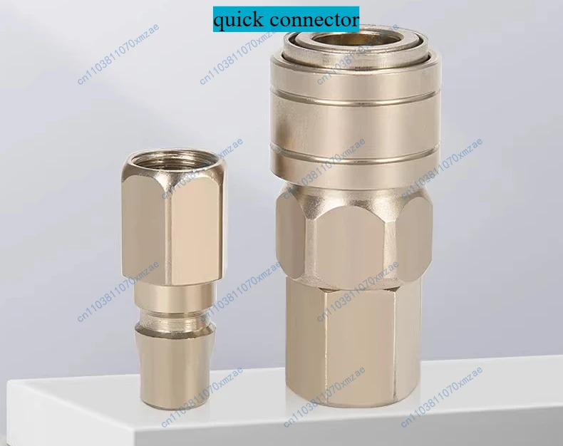 Conector rápido autoblocante tipo C, enchufe rápido macho hembra, herramienta neumática PSH, compresor de aire, bomba de aire, manguera de aire Flexible de PU, 10 Uds.