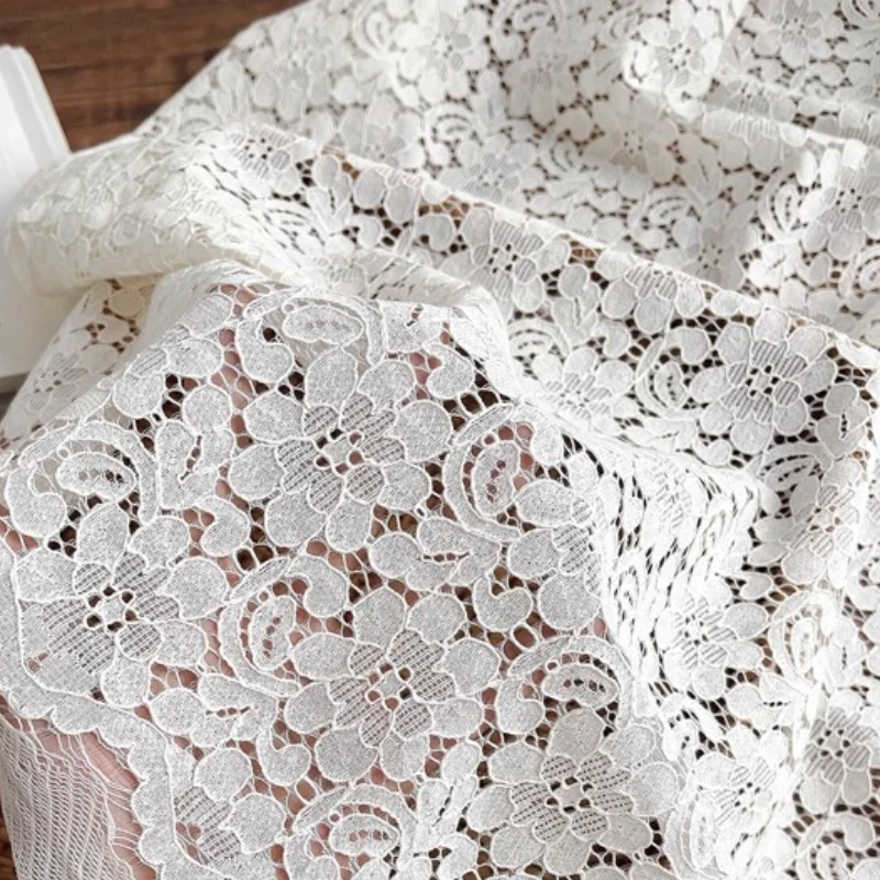

Белое кружевное летнее платье с вышивкой, хорошо, нижнее белье, свадебные платья и ткань для женской одежды