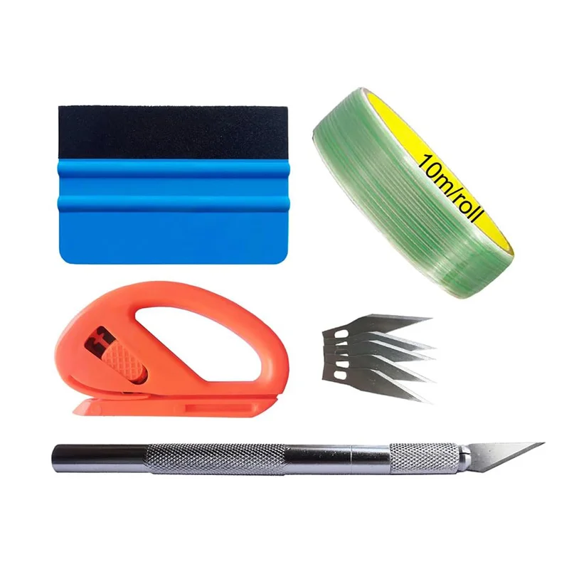 5/10/50M Vinyl Wrap Auto Aufkleber Knifeless Band Design Linie für Verpackung Film Schneiden Auto folie Werkzeuge Auto Wrapping Werkzeuge