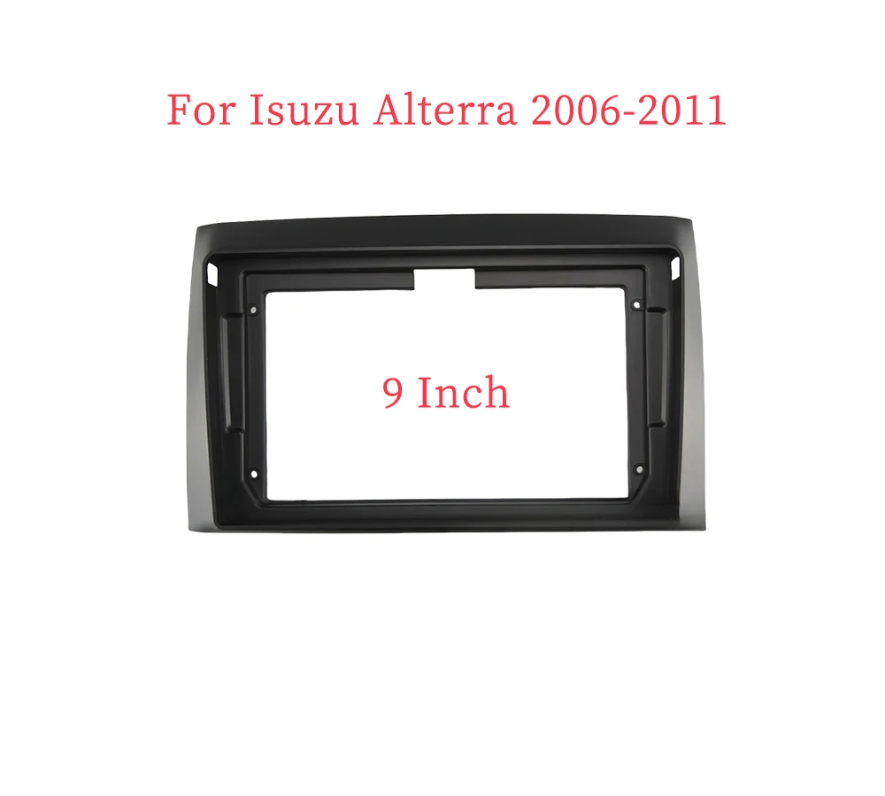 9 Inch Car Fascia Radio Panel for Isuzu Alterra 2006-2011 Dash Kit Install Facia Console Bezel Plate