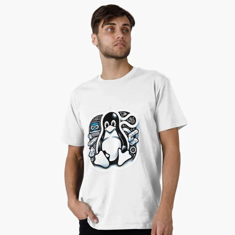 Linux The DevOps Foundation Command Humor Developer Gift t shirt for Software Engineer Graphic clothes All size Tops S-6XL
