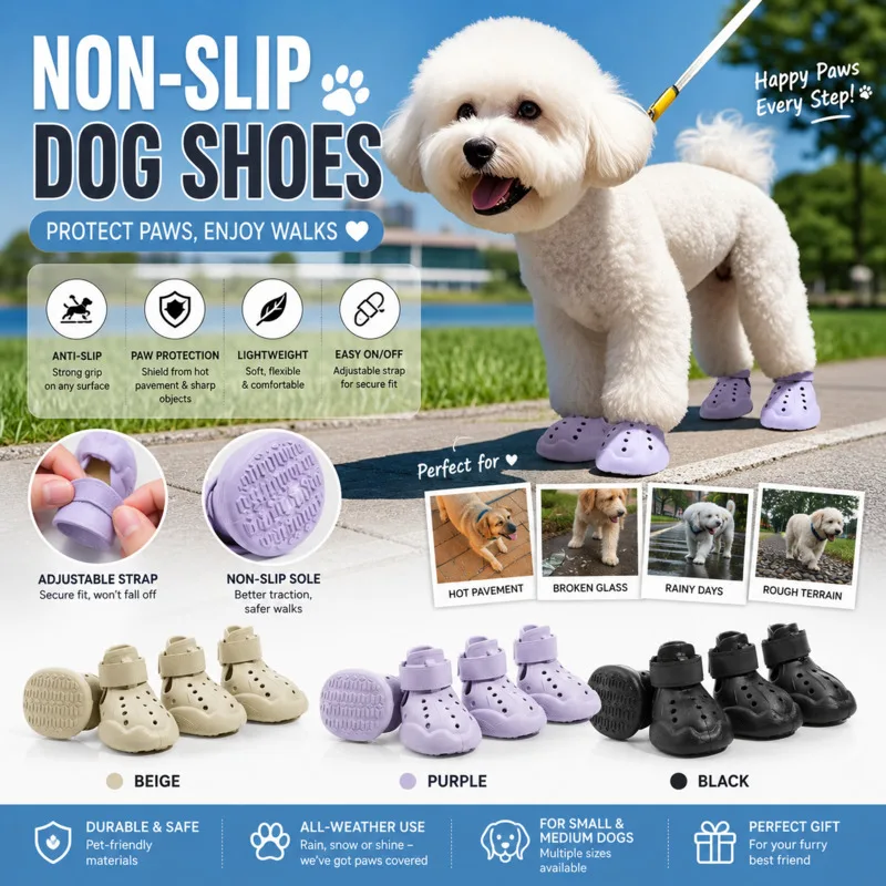 

Running Pet Shoes Outdoor Pet Hole Shoes Dog Sandals Breathable Mesh Shoes For Small Dogs Teddy Anti Slip Summer Shoes Gift New