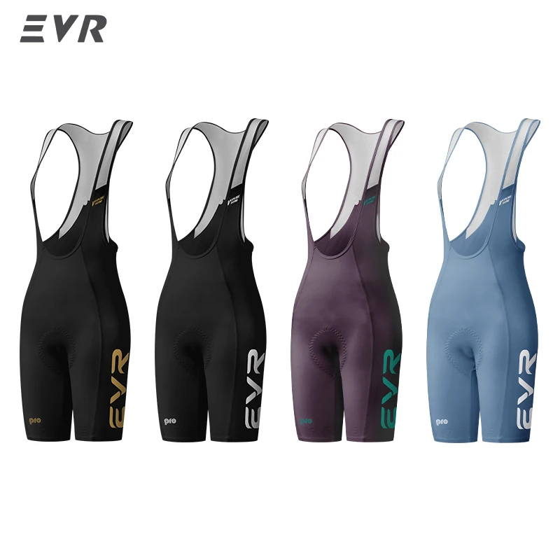 Bermuda de Ciclismo Masculina EVR de Verão com Almofada Dupla em Formato de Flecha, Respirável, para Ciclismo de Estrada e MTB, com Bolso Traseiro na Cintura