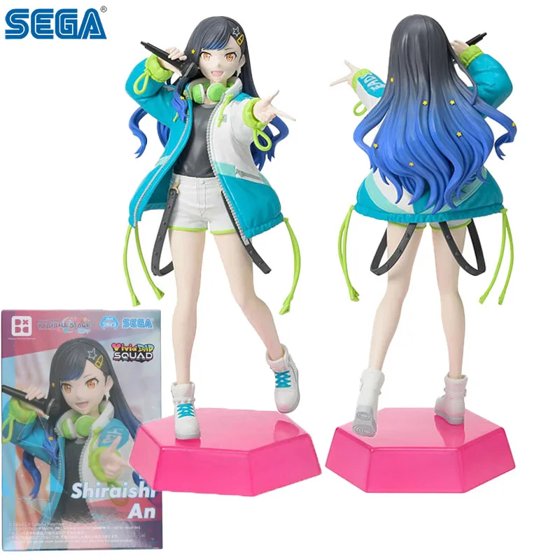 

SEGA HATSUNE MIKU: COLORFUL STAGE! Desktop×Decorate Collections Shiraishi An PVC Anime Figurine Collection Model Toy