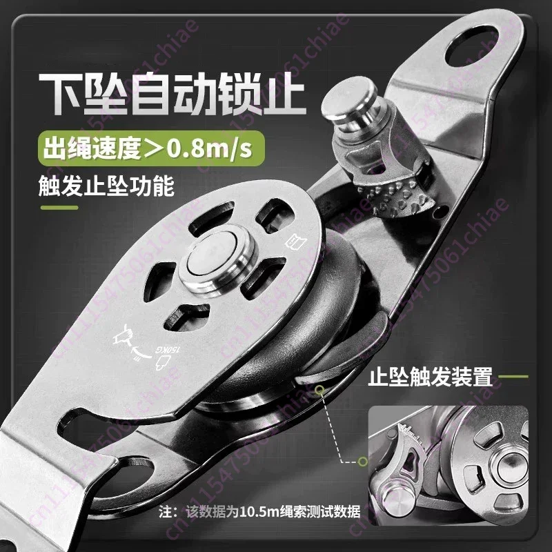 Hot Wheel Lifting and Labor-saving Hoisting and Lifting Self-locking Pulley Block, Heavy Object Hoisting and Lifting Device