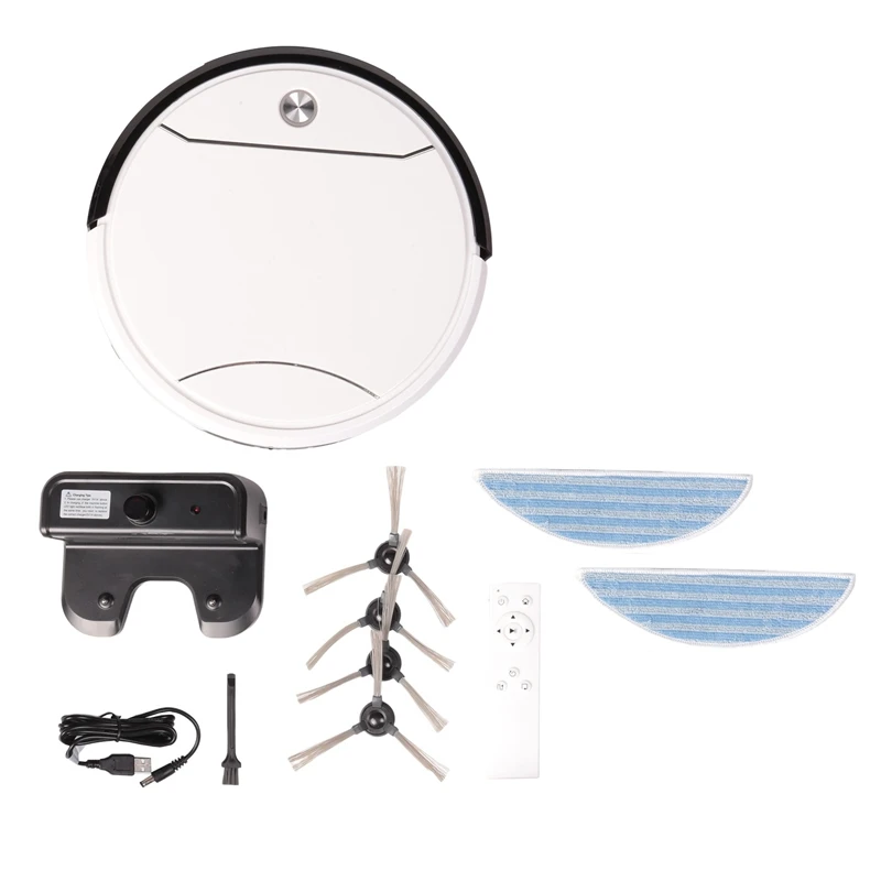 Intelligenter Kehr- und Wischroboter, wiederaufladbarer Staubsauger, Roboter-Reinigungsdämpfer, wiederverwendbar, B