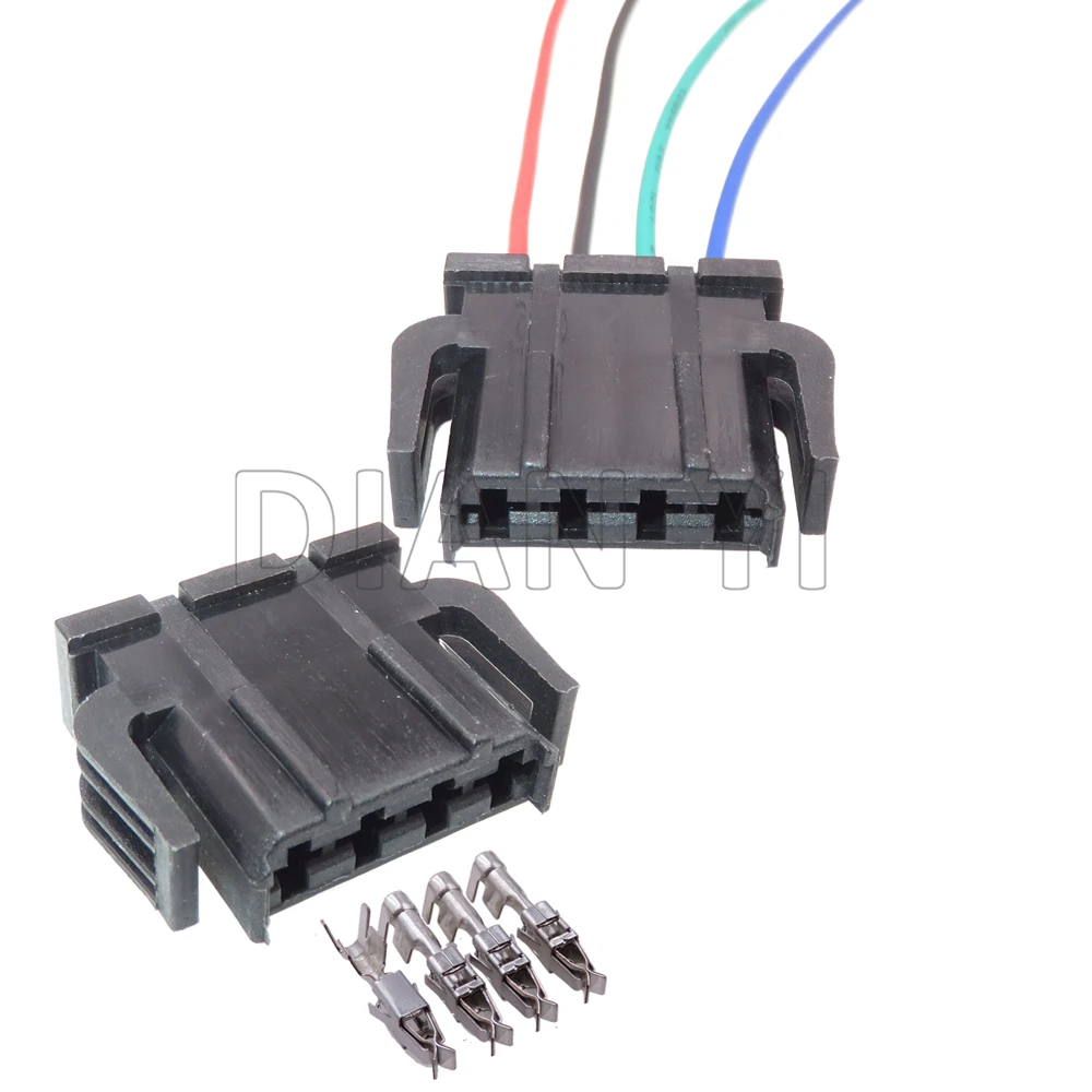 1 Set 4 Way Car Wire Cable Connector For VW 893971634 893 971 634 893971994 AC Assembly Auto Electrical Socket with Cables