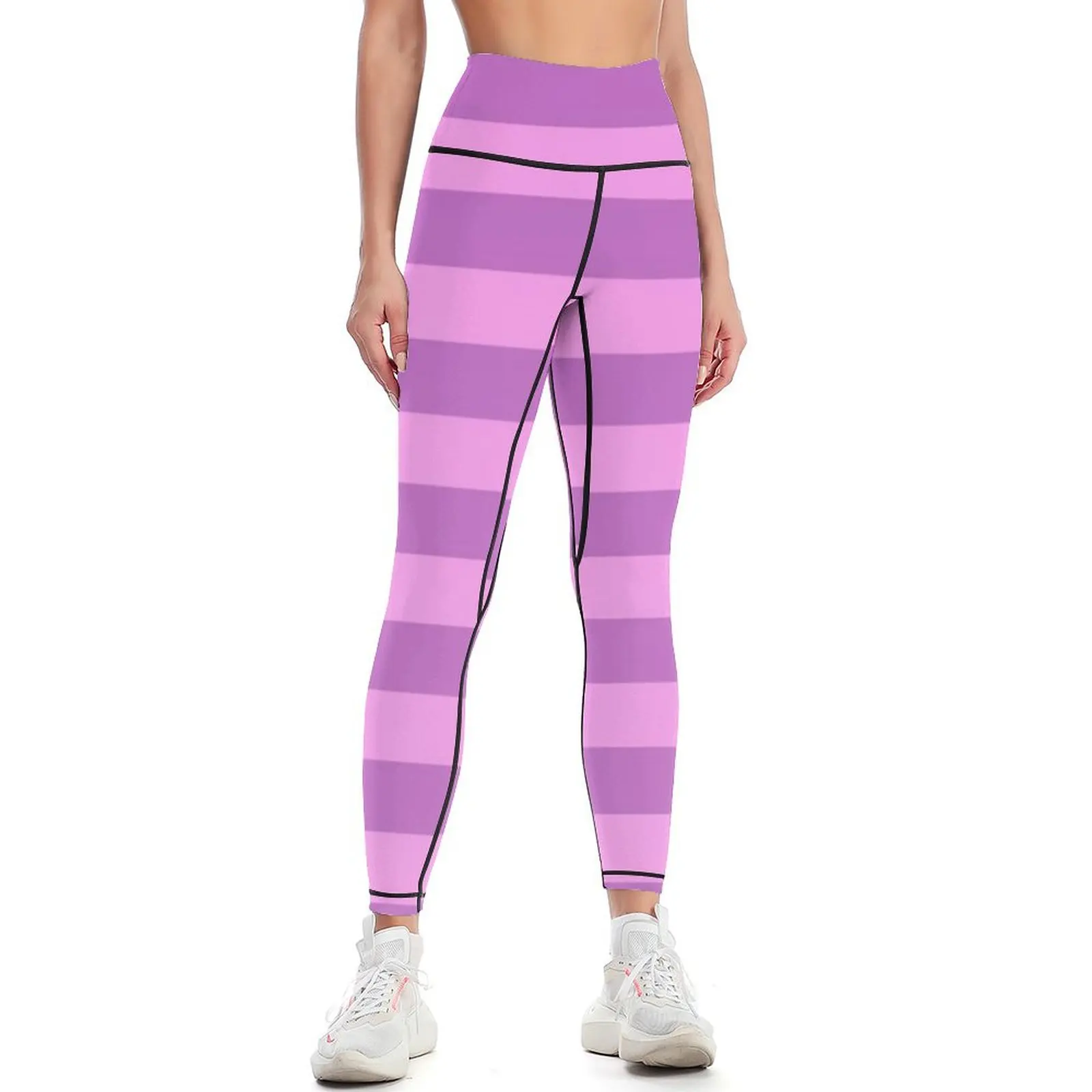 

Butterfly Princess Stripes Leggings flared gym wear gym clothing Women's gym Womens Leggings