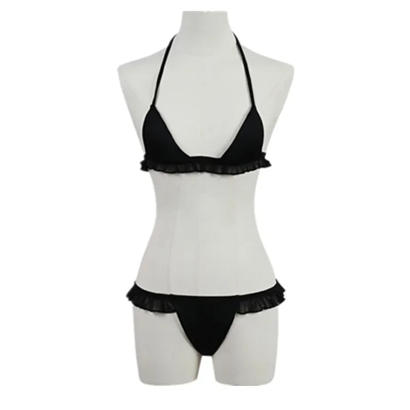 CosplayAnime My Dress-Up Darling Marin Kitagawa Cosplay Costume Little Devil Sexy Top Bra Tail Black Wing Set Halloween Carnival