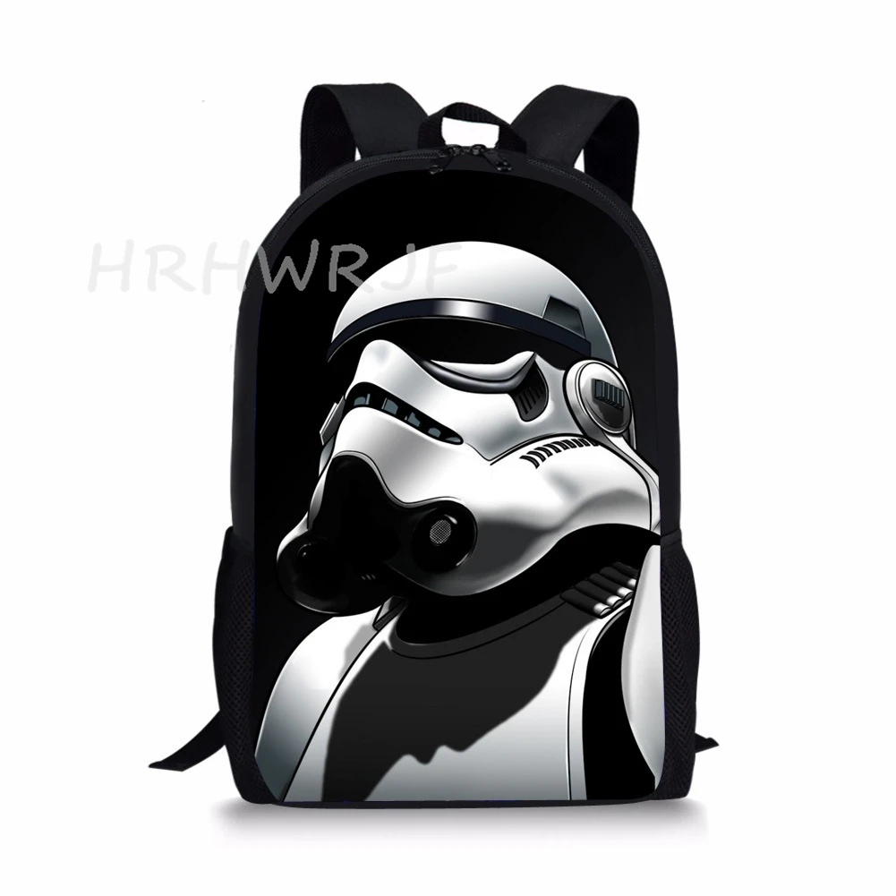 Mochila de Star Wars de 15 pulgadas, mochilas para niños, Mochila escolar de superhéroe de dibujos animados para niños, Mochila Infantil