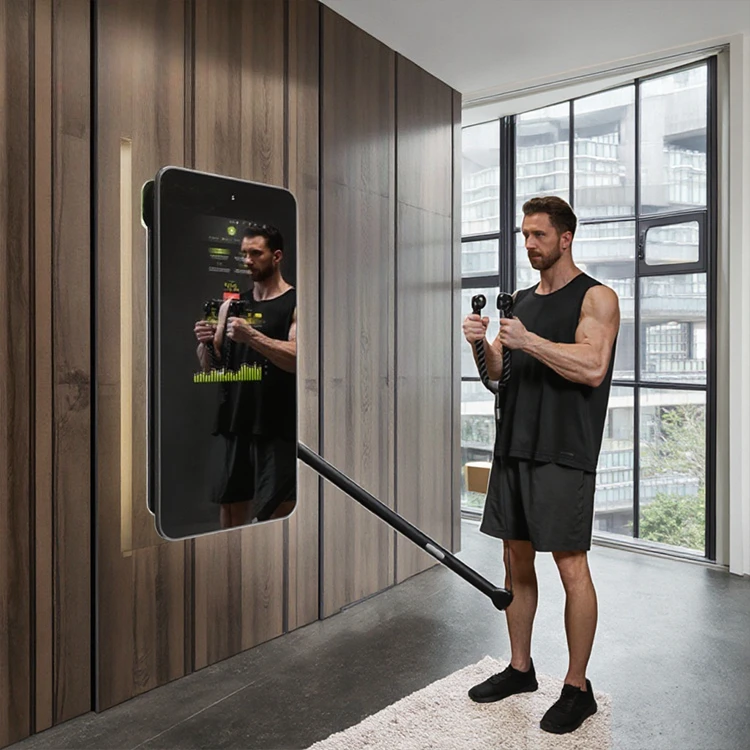 Y-type wall-mounted smart home fitness equipment function for strength training multi-function station