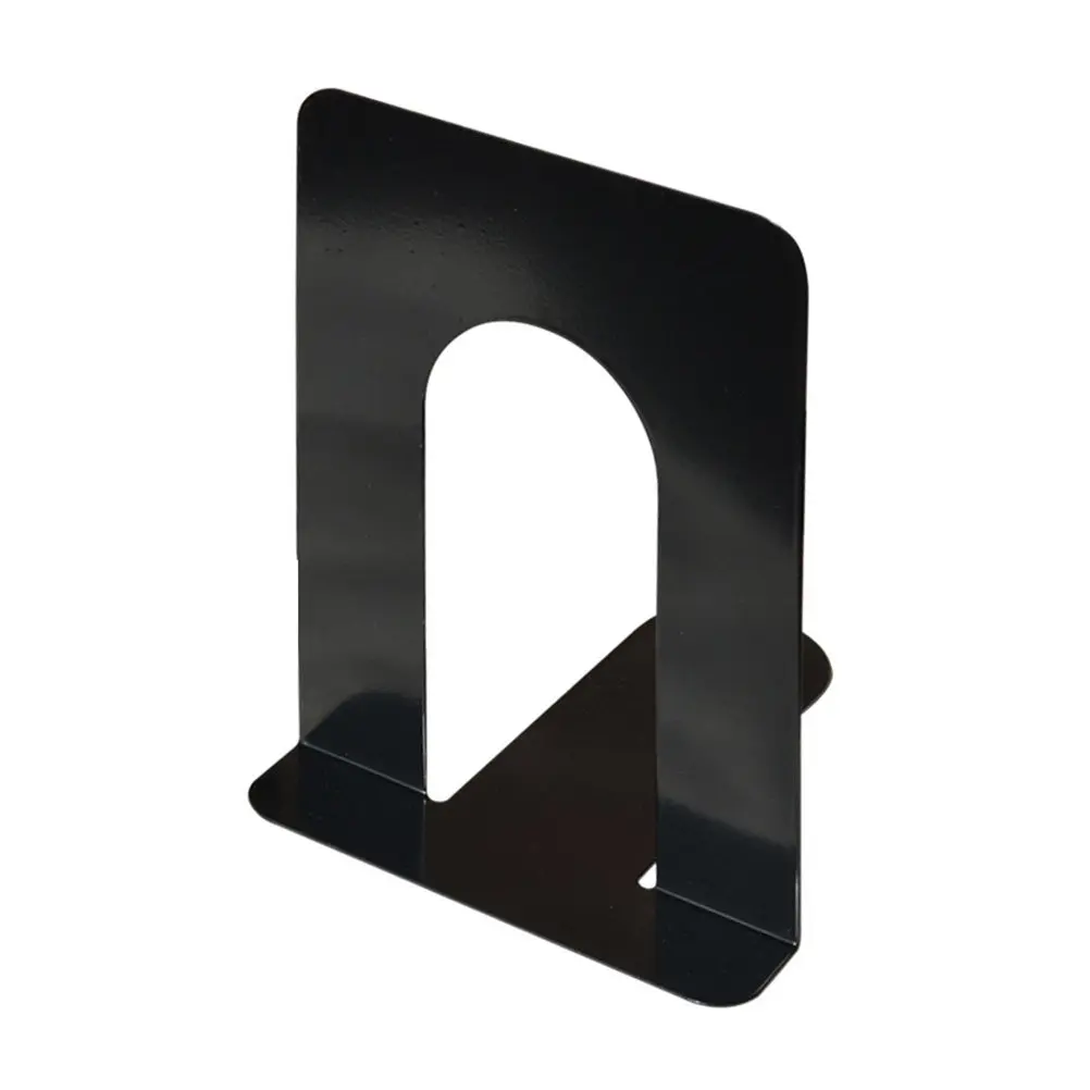 2pairs-premium-metal-bookends-design-nonskid-antislip-feet-heavy-duty-book-stopper-for-books-magazines-files-cds